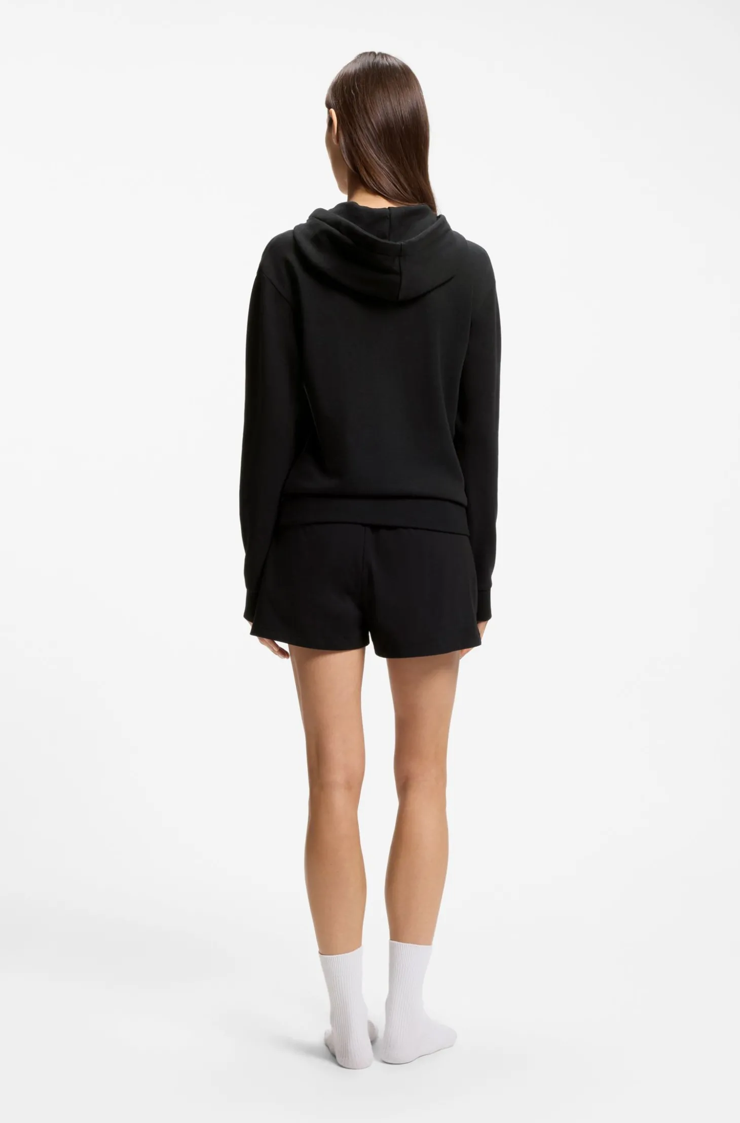 Logo-Hoodie mit Signature-Streifen-Kordeln