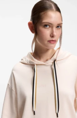 Logo-Hoodie mit Signature-Streifen-Kordeln