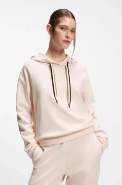 Logo-Hoodie mit Signature-Streifen-Kordeln