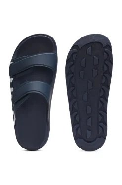 Logo-Sandalen mit zwei Klettverschluss-Riemen