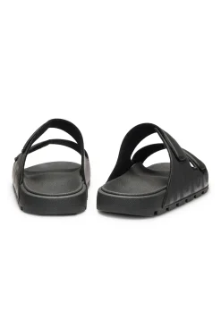 Logo-Sandalen mit zwei Klettverschluss-Riemen