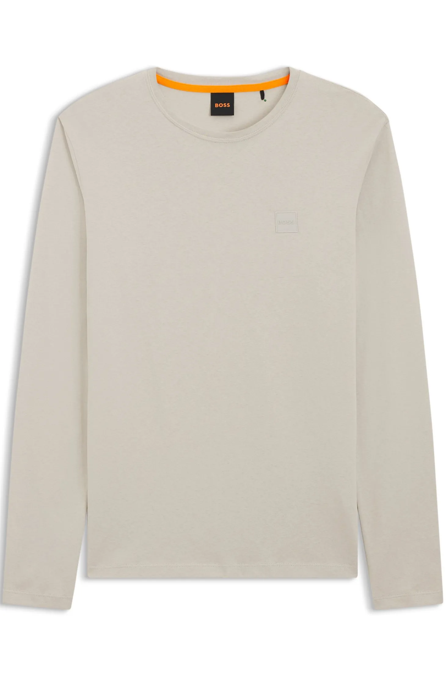 Longsleeve aus Baumwolle mit Logo-Patch