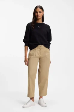 Loose-Fit Chino aus Stretch-Baumwolle mit Twill-Struktur