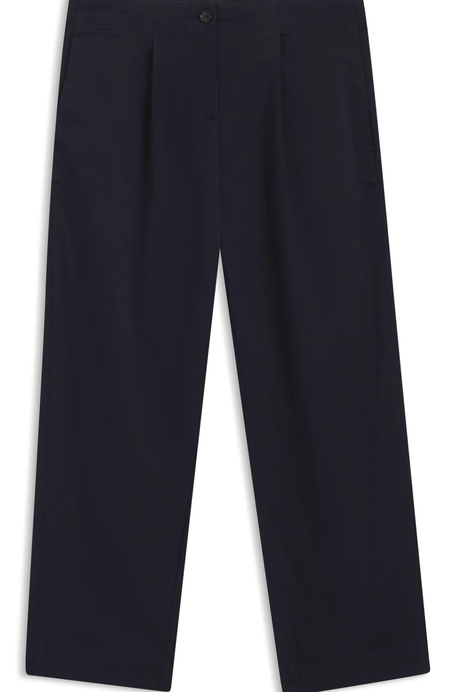 Loose-Fit Chino aus Stretch-Baumwolle mit Twill-Struktur