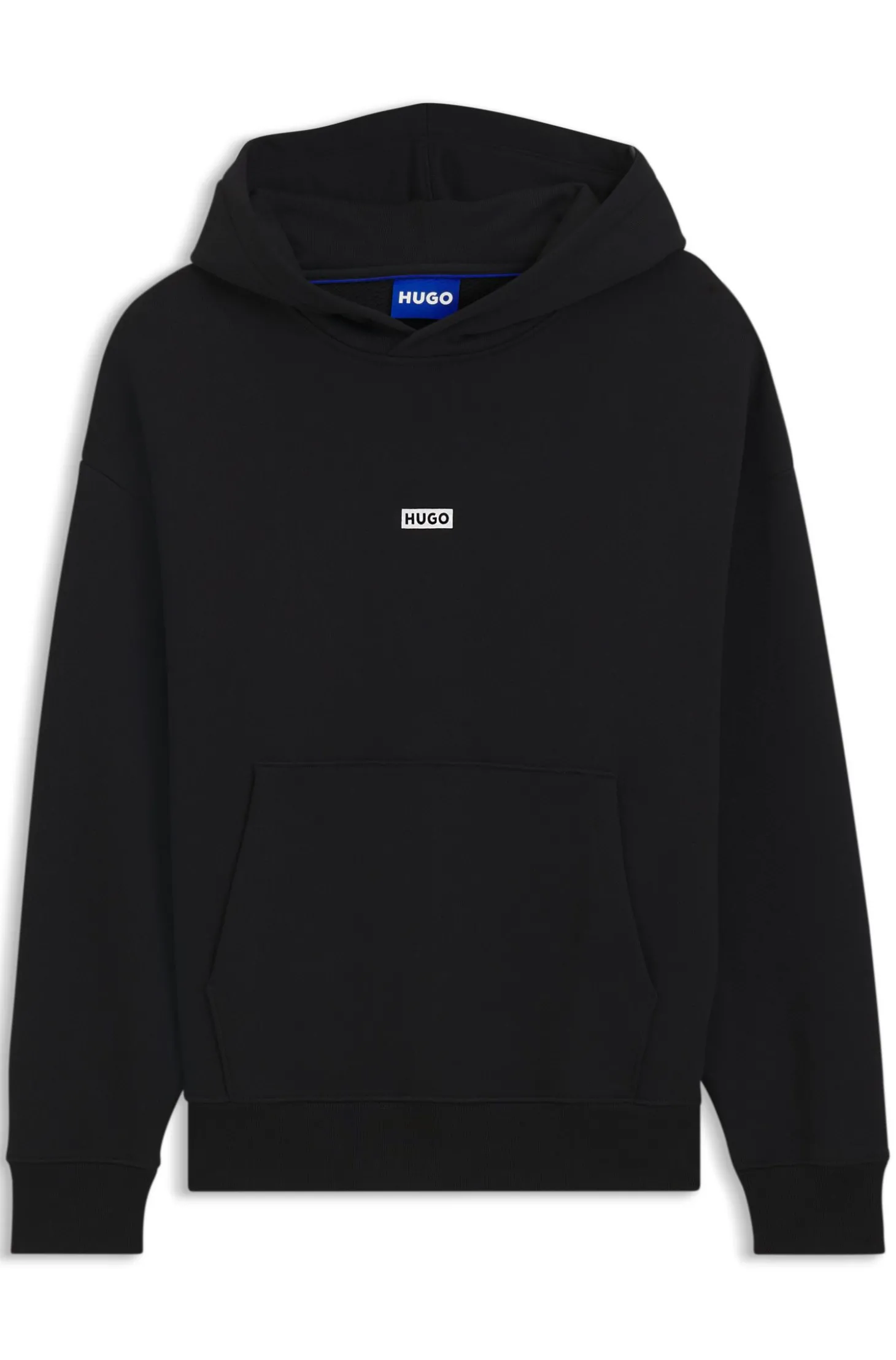 Loose-Fit Hoodie aus Baumwoll-Terry mit Logo-Details