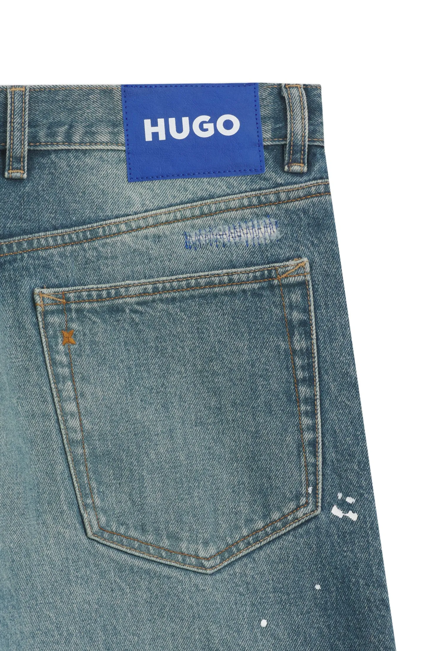 Loose-Fit Jeans aus schwerem Baumwoll-Denim