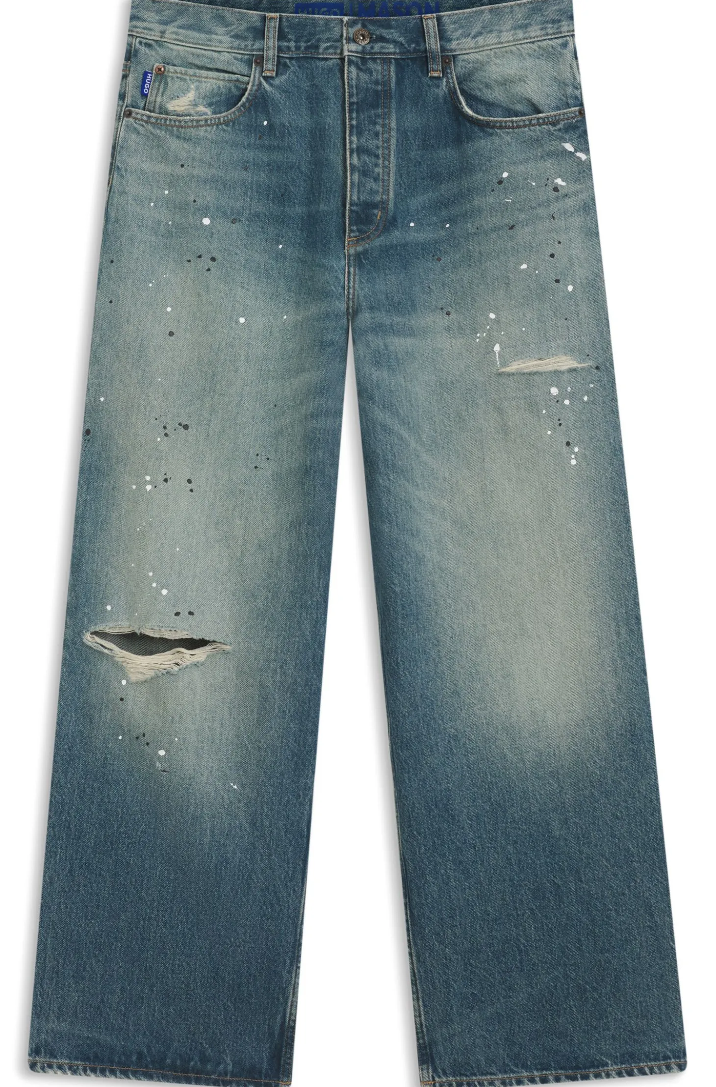 Loose-Fit Jeans aus schwerem Baumwoll-Denim