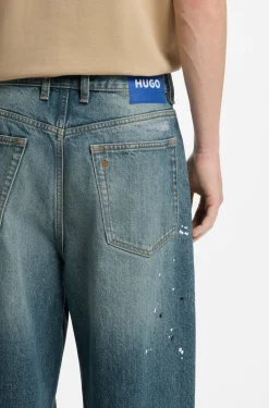 Loose-Fit Jeans aus schwerem Baumwoll-Denim