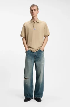 Loose-Fit Jeans aus schwerem Baumwoll-Denim