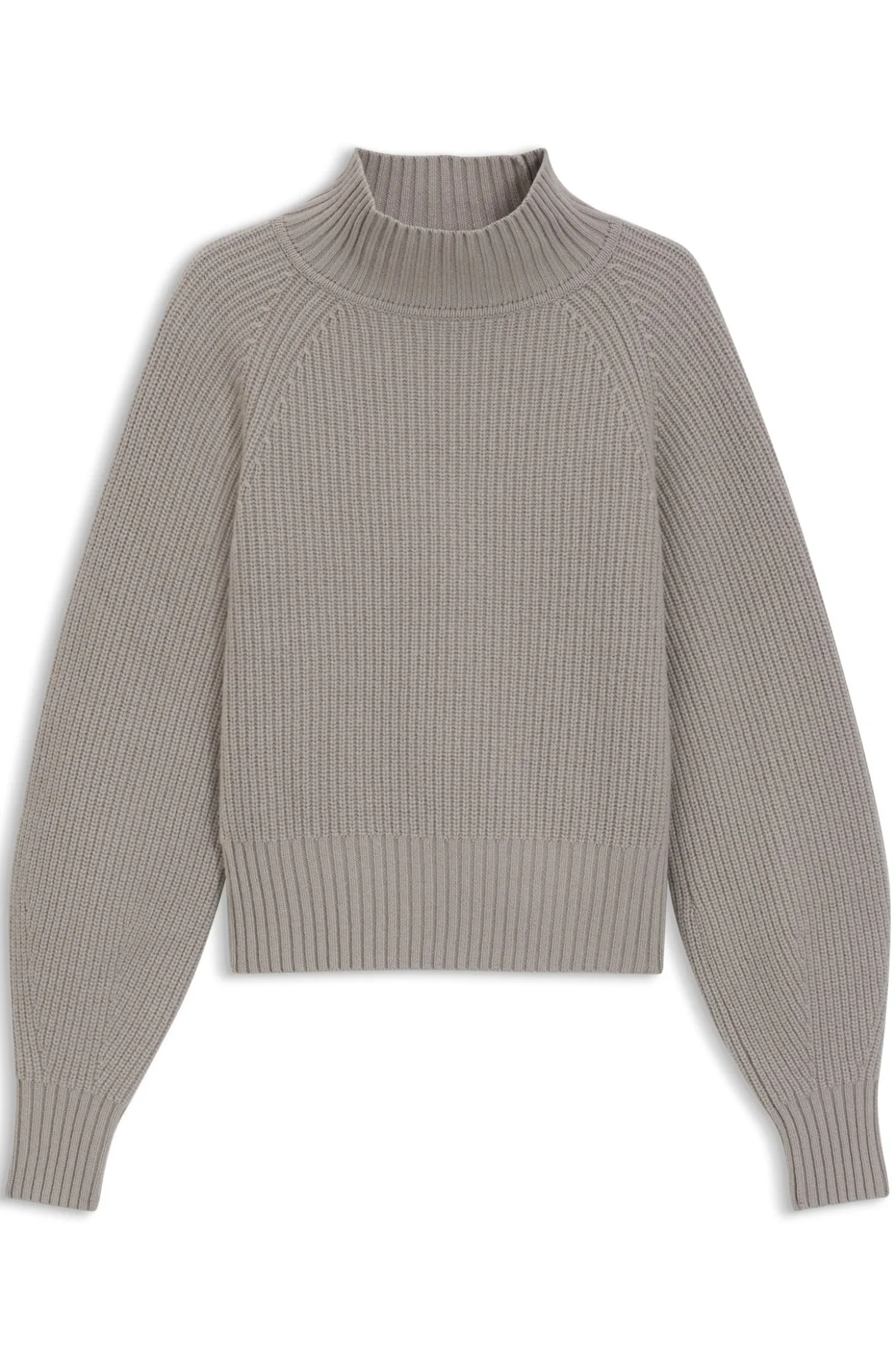 Loose-Fit Rollkragenpullover mit Raglanärmeln