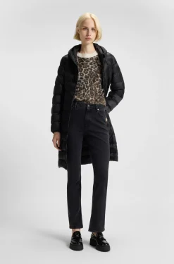Loose-Fit Strickpullover mit Leoparden-Jacquard