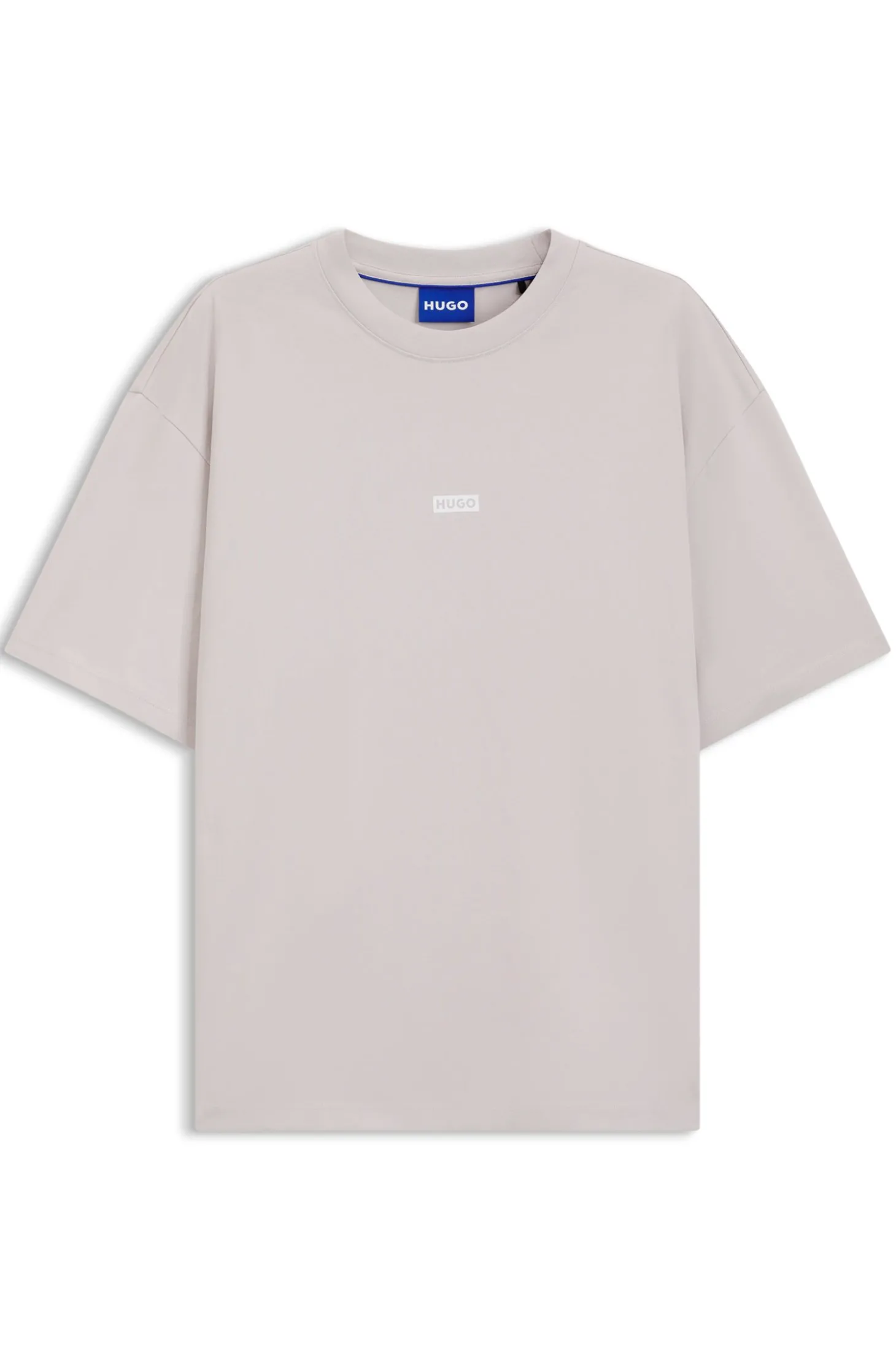 Loose-Fit T-Shirt aus Baumwolle mit Logo-Artwork hinten