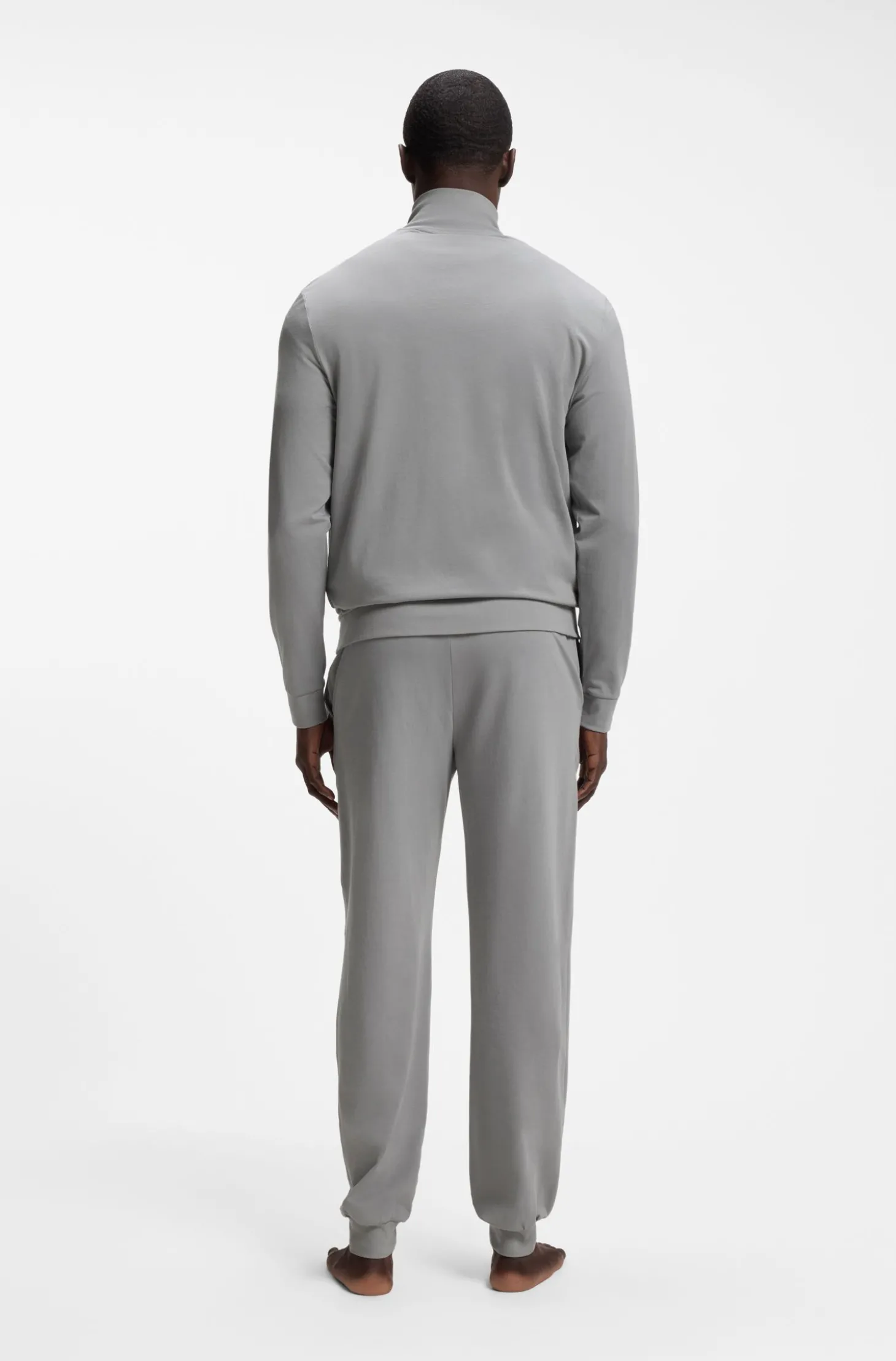 Loungewear-Set aus Stretch-Baumwolle mit Logo-Print