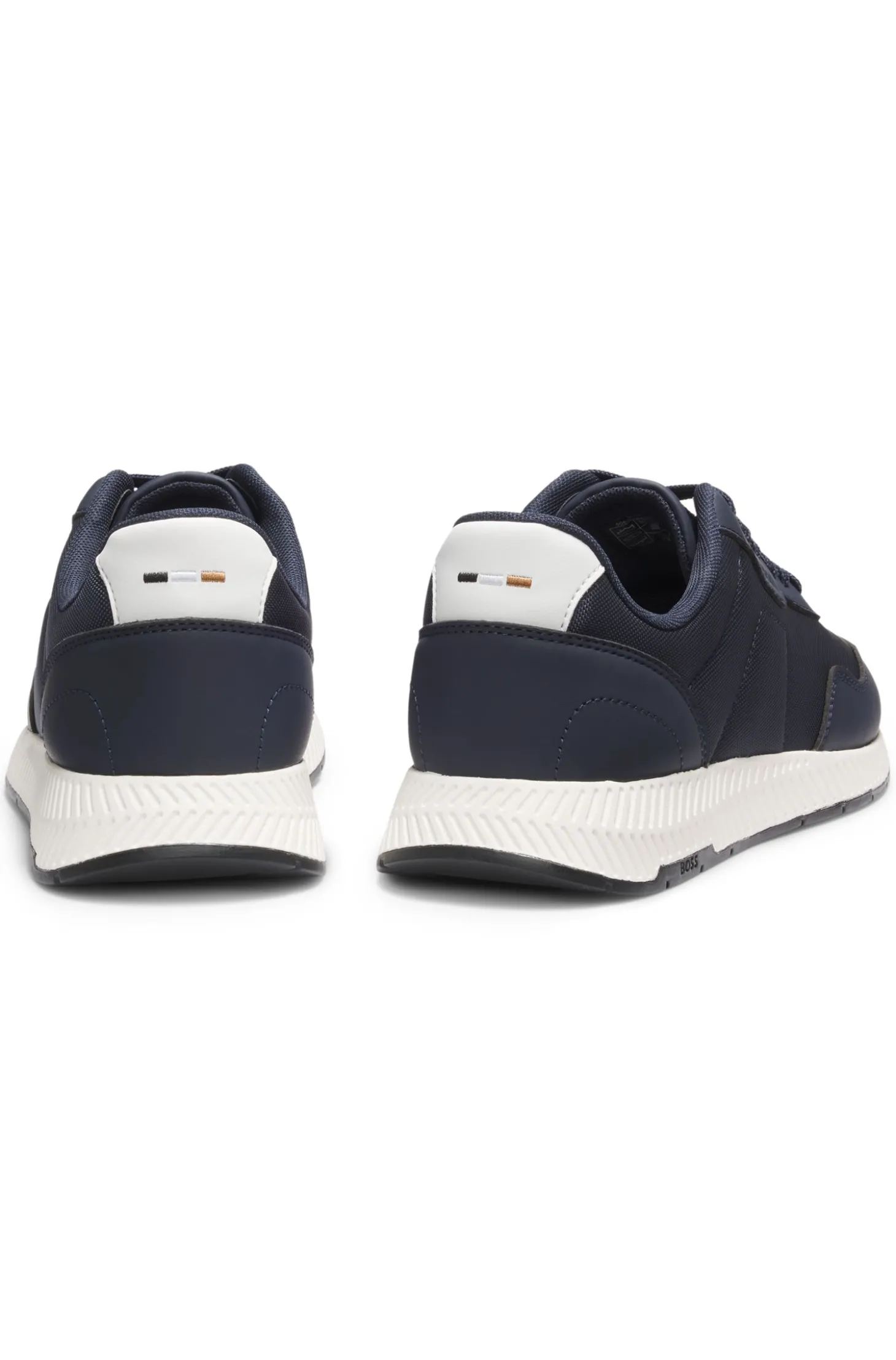Lowtop Sneakers mit strukturiertem Obermaterial
