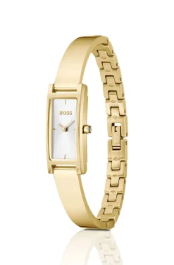 Lucy Allure goldfarbene Uhr mit Armreif