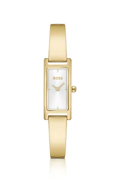 Lucy Allure goldfarbene Uhr mit Armreif
