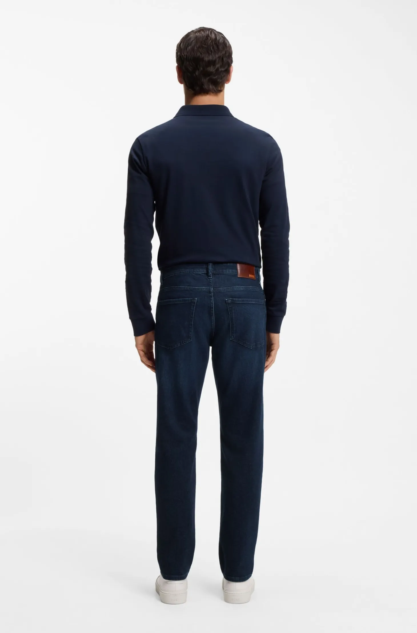 Maine Regular-Fit Jeans aus bequemem Stretch-Denim in Blau