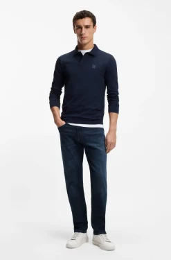 Maine Regular-Fit Jeans aus bequemem Stretch-Denim in Blau