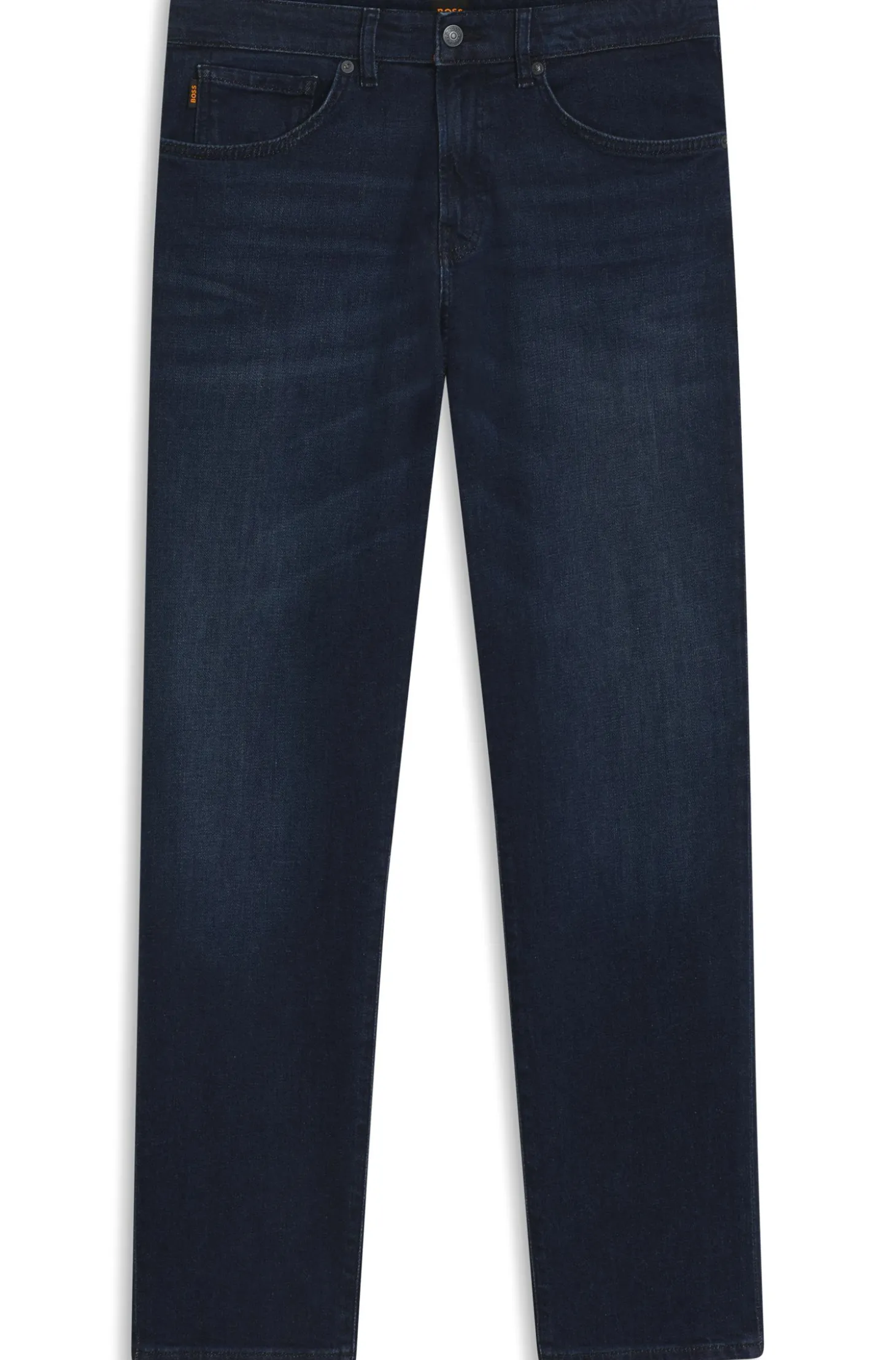 Maine Regular-Fit Jeans aus bequemem Stretch-Denim in Blau