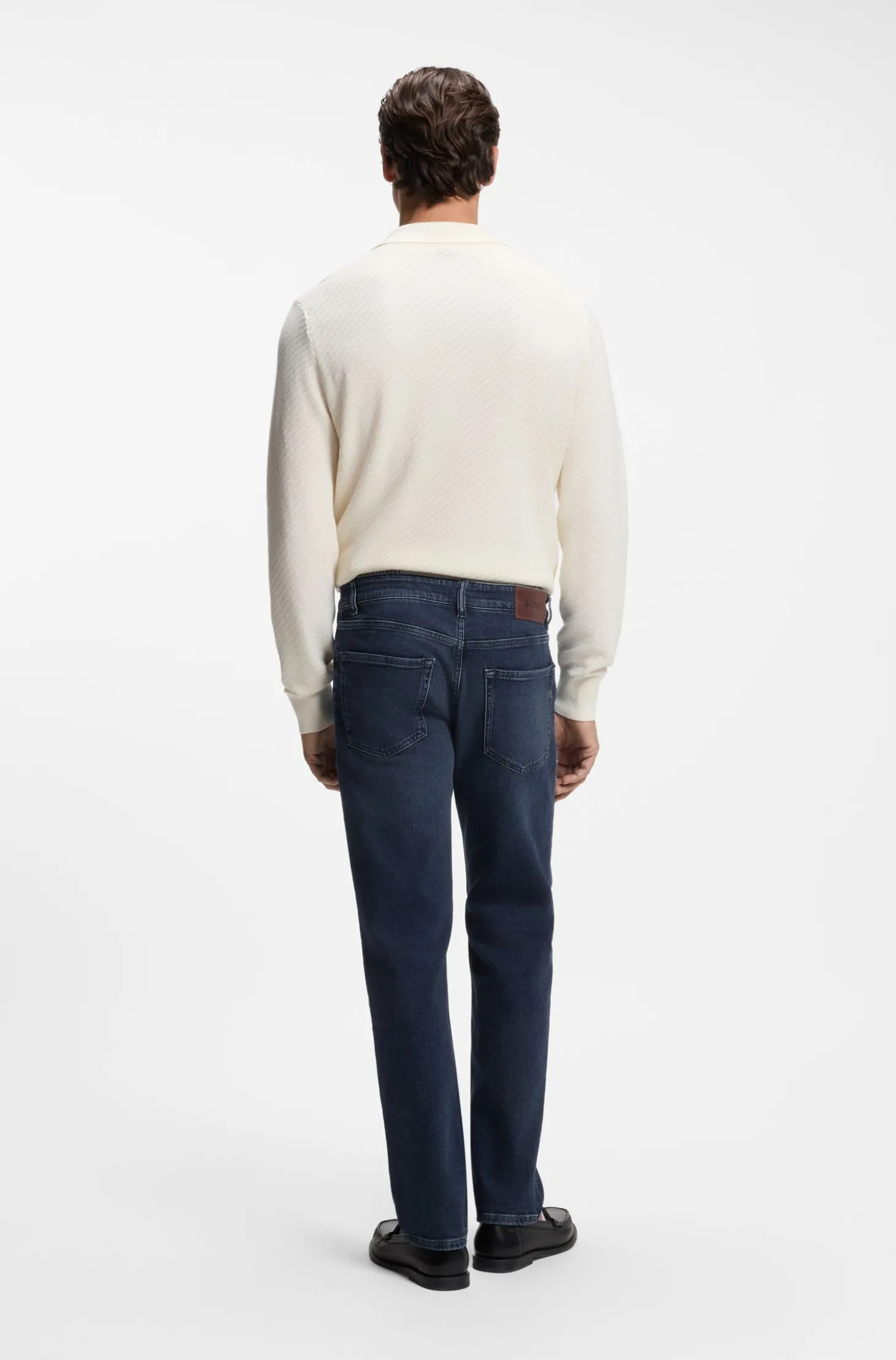 Maine Regular-Fit Jeans aus bequemem Stretch-Denim in Blau