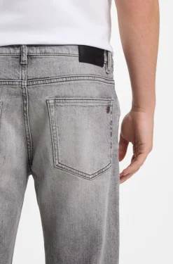 Maine Regular-Fit Jeans aus bequemem Stretch-Denim in Grau