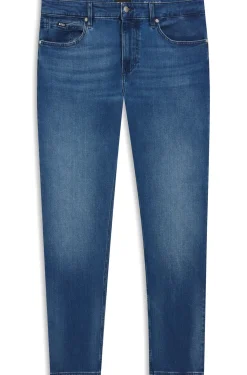 Maine Regular-Fit Jeans aus besonders softem blauem Denim