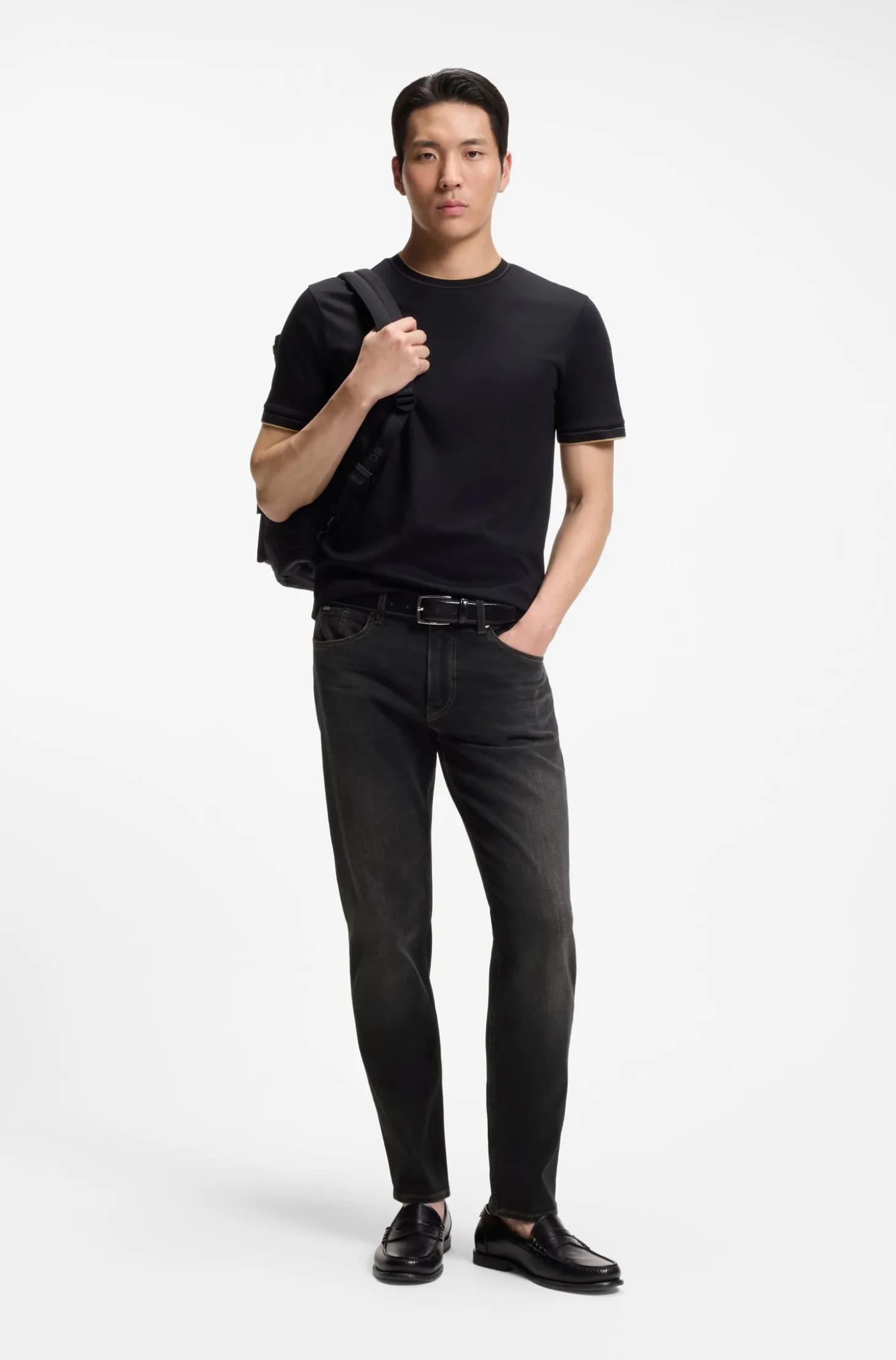 Maine Regular-Fit Jeans aus elastischem Baumwoll-Mix