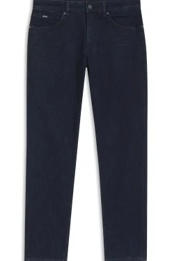 Maine Regular-Fit Jeans aus indigoblauem Denim