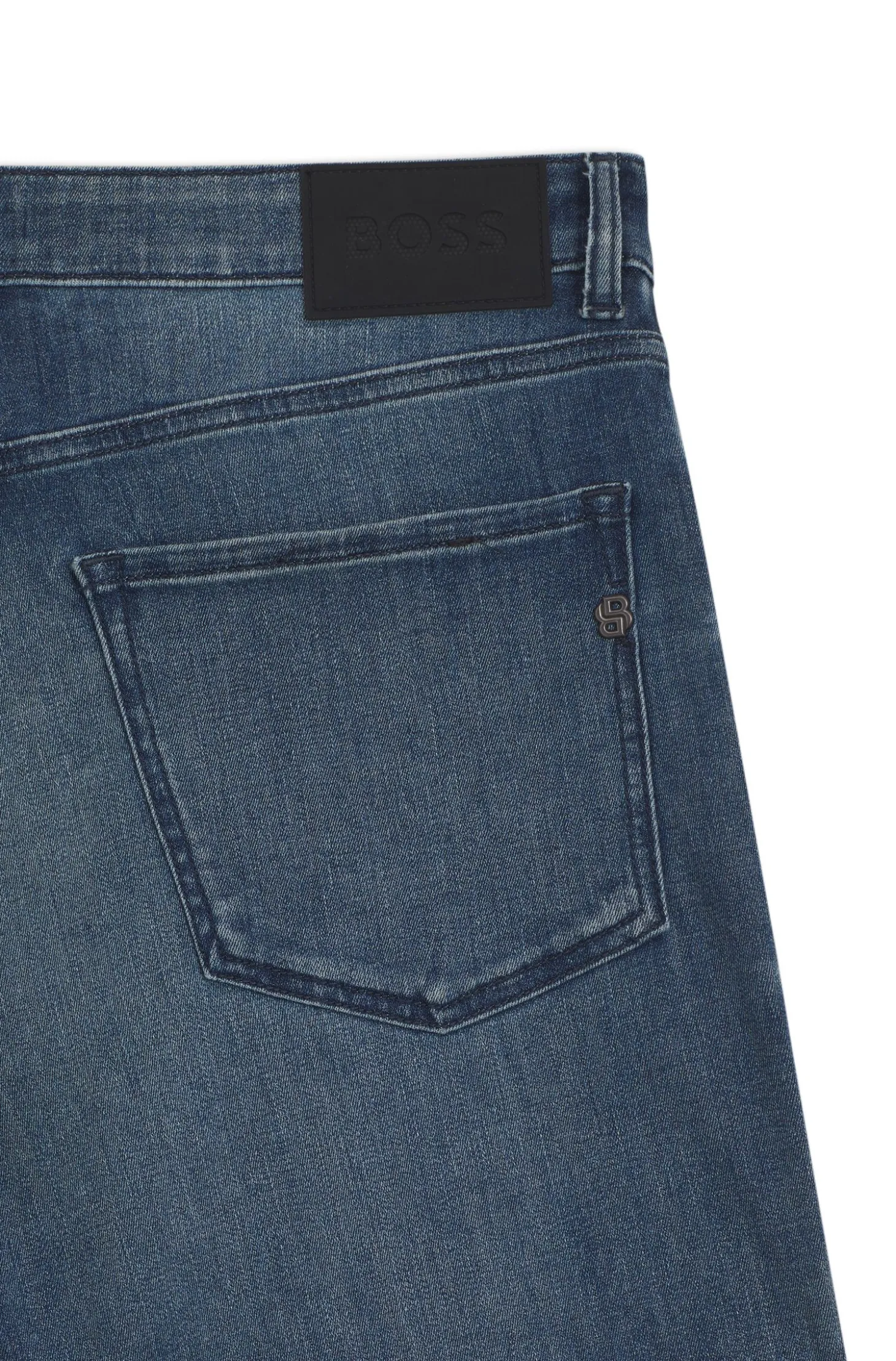 Maine Regular-Fit Jeans aus Stretch-Denim