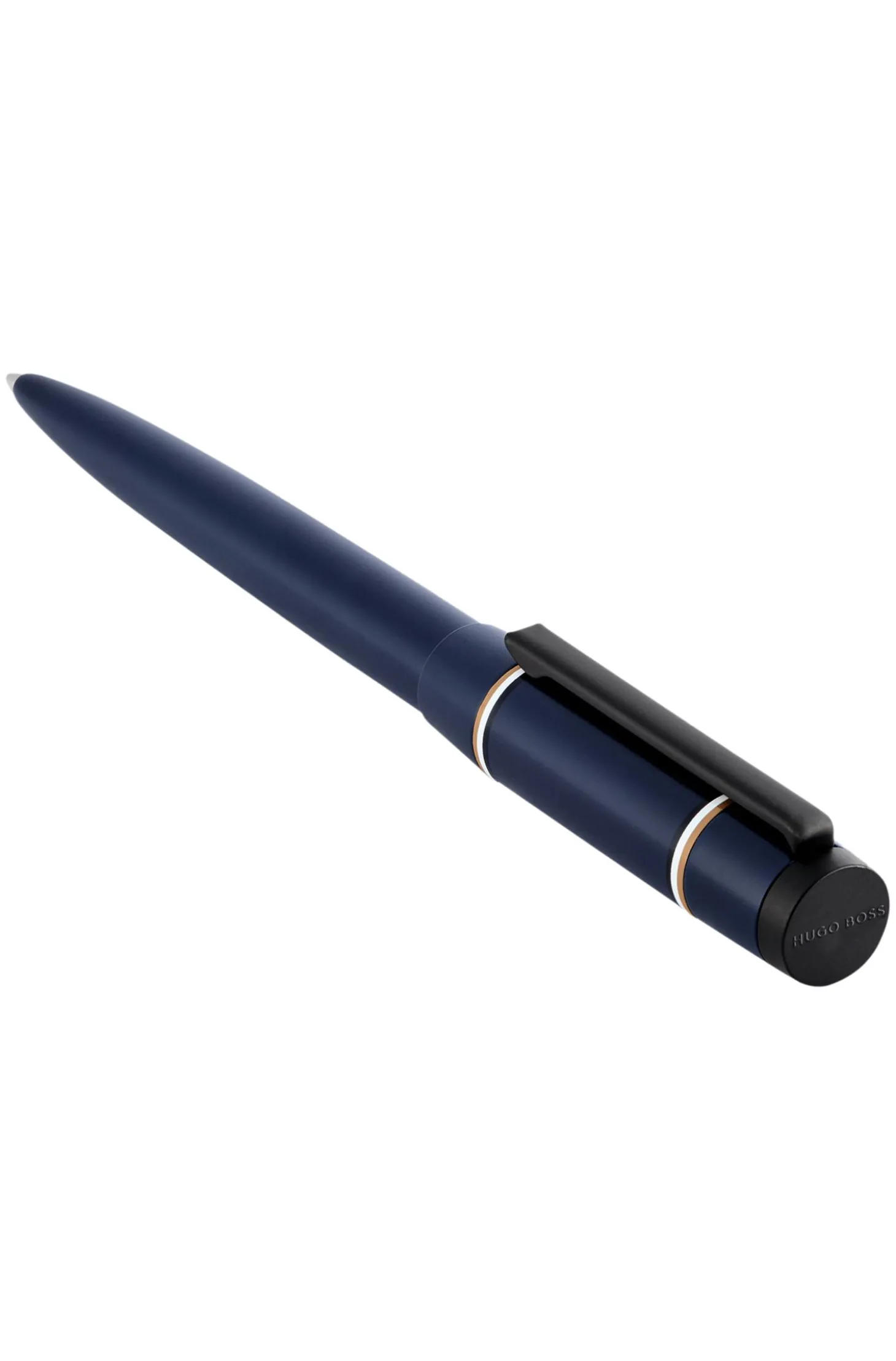 Marineblauer Kugelschreiber mit Double-B-Monogramm