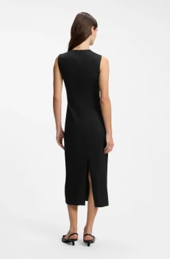 Midikleid mit Metallkarabiner