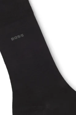 Mittelhohe Logo-Socken aus Woll-Mix