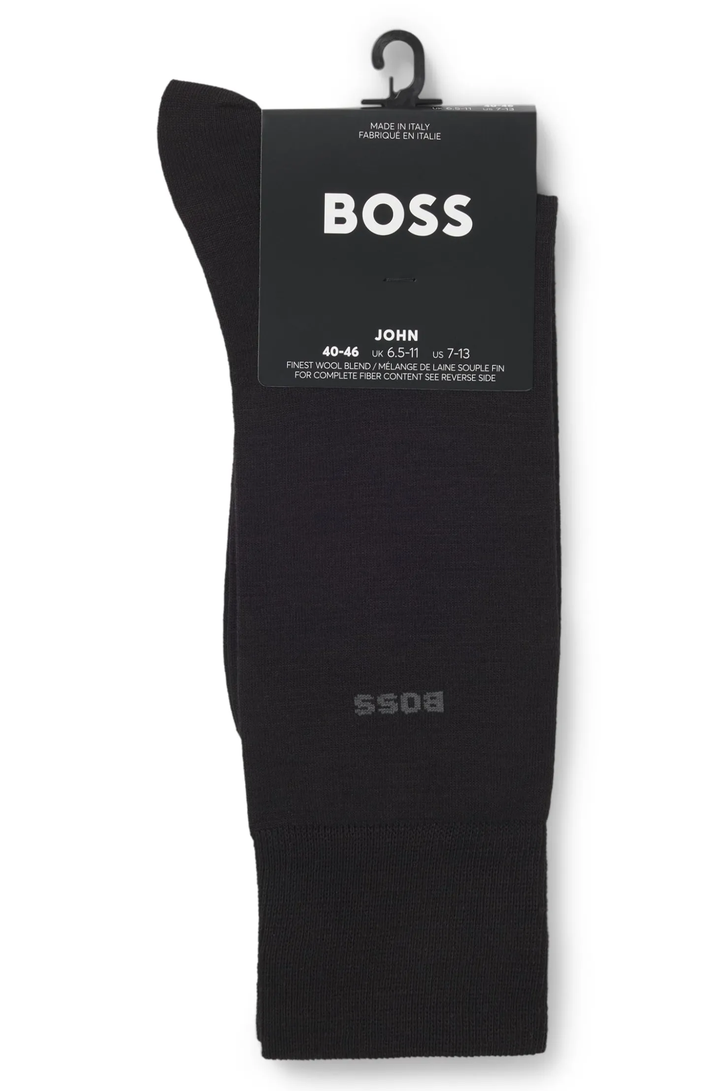 Mittelhohe Logo-Socken aus Woll-Mix