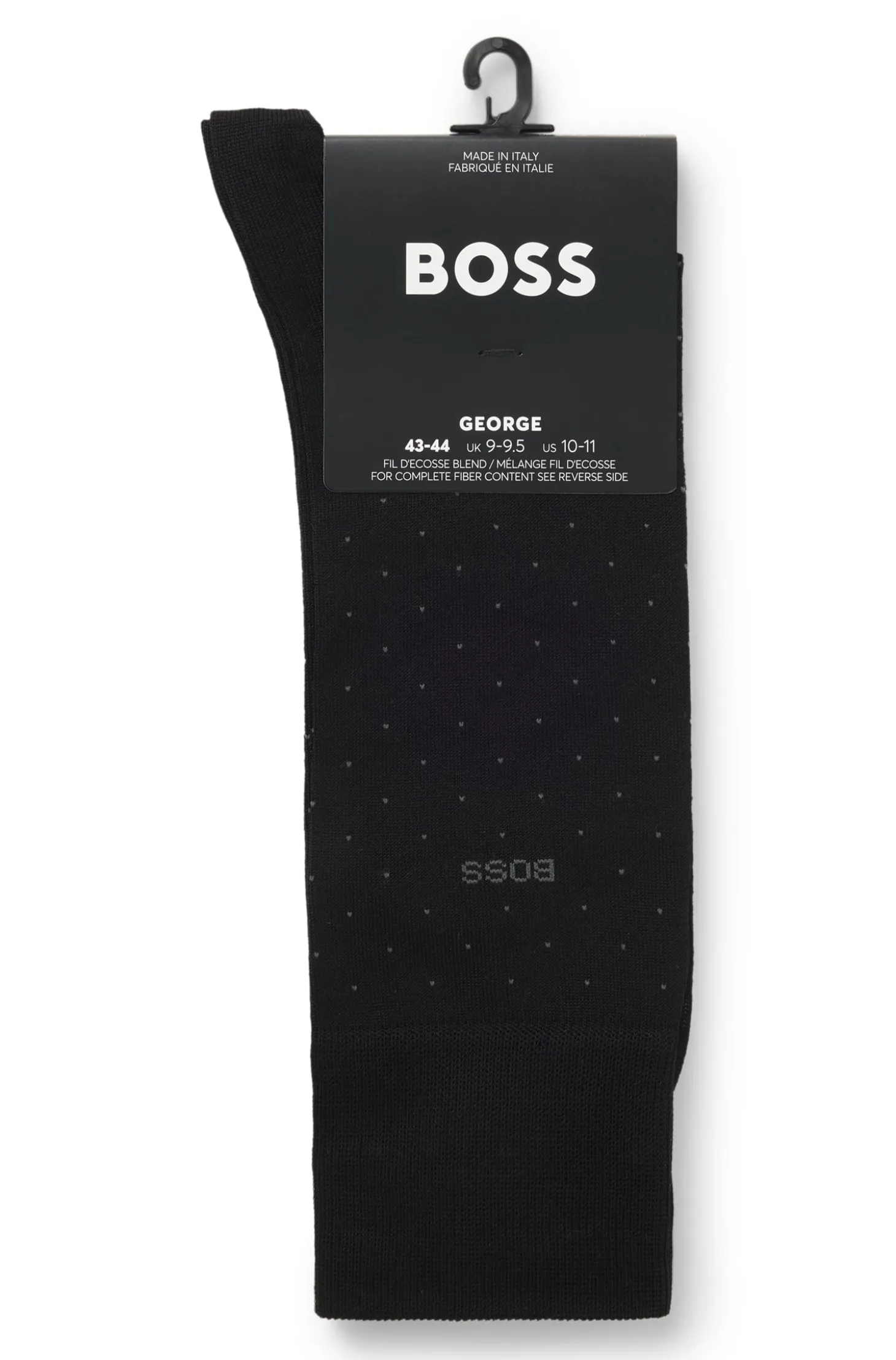 Mittelhohe Socken aus merzerisiertem Baumwoll-Mix