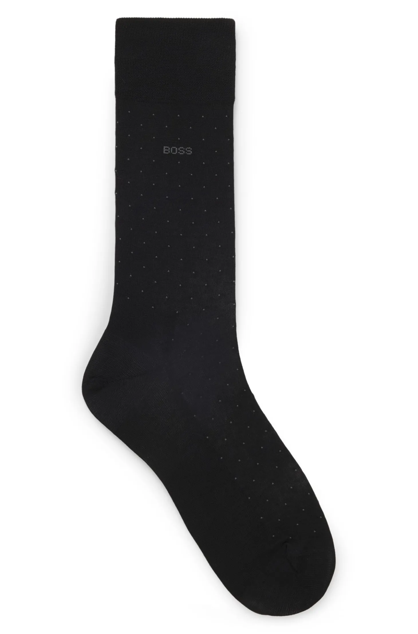 Mittelhohe Socken aus merzerisiertem Baumwoll-Mix