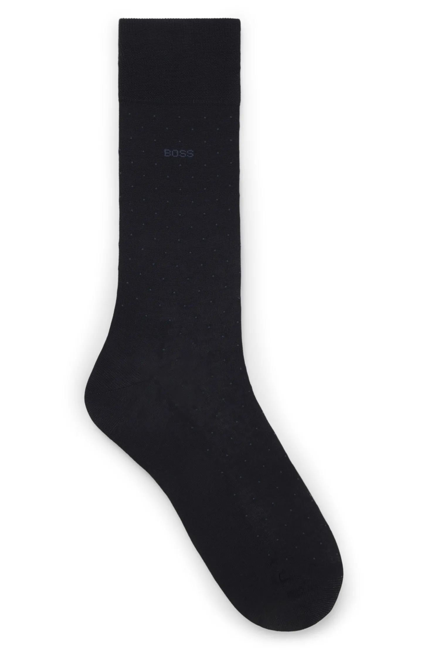 Mittelhohe Socken aus merzerisiertem Baumwoll-Mix