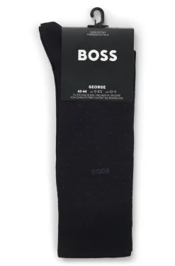 Mittelhohe Socken aus merzerisiertem Baumwoll-Mix