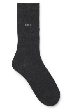 Mittelhohe Socken aus Stretch-Baumwolle