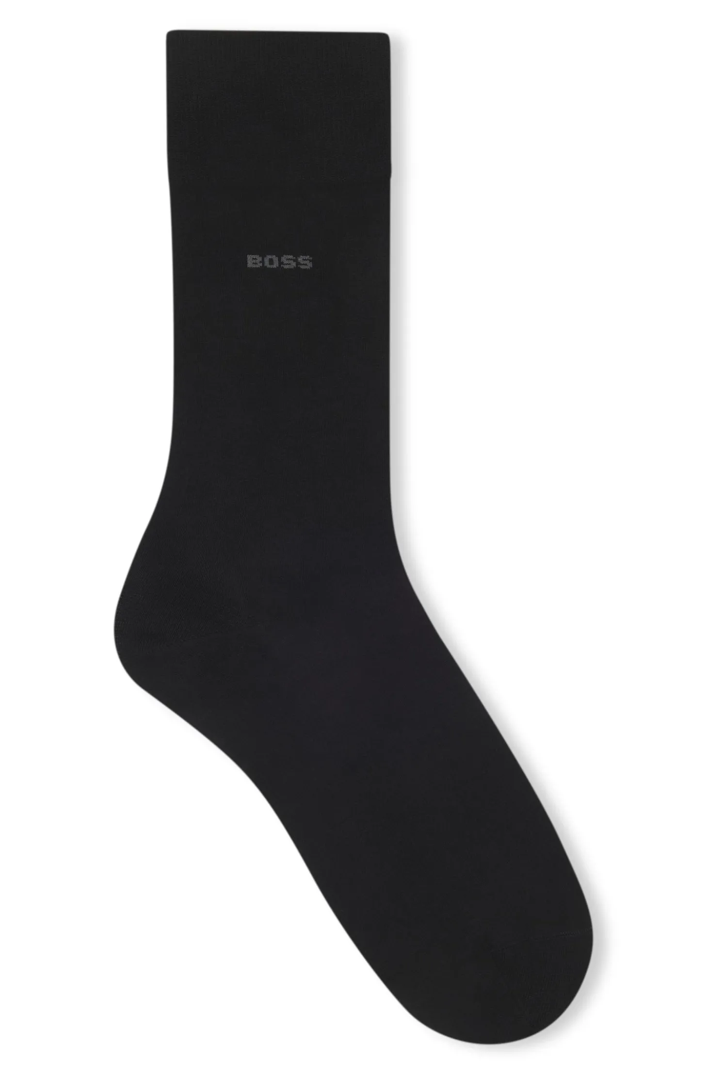 Mittelhohe Socken aus Stretch-Baumwolle