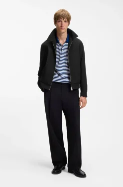 Modern-Fit Blazer aus Performance-Stretch-Canvas