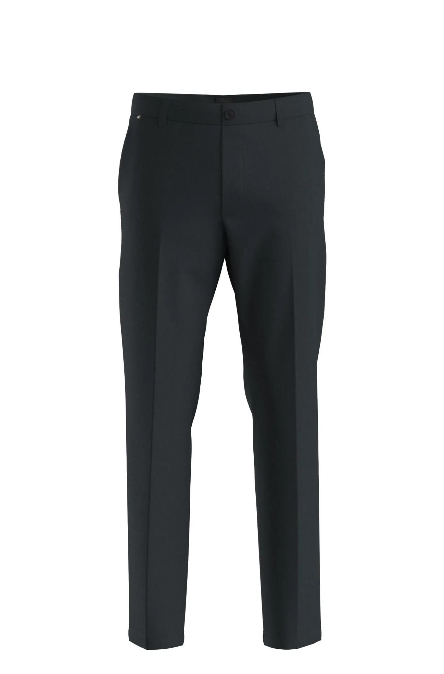 Modern-Fit Hose aus elastischer Baumwoll-Gabardine