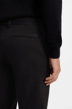 Modern-Fit Hose aus elastischer Baumwoll-Gabardine