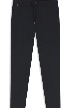 Modern-Fit Hose aus Leinen-Mix