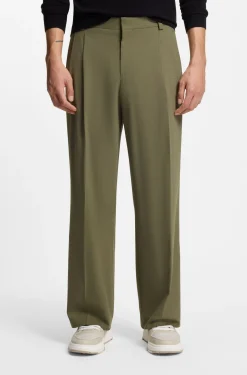 Modern-Fit Hose aus Stretch-Ripstop