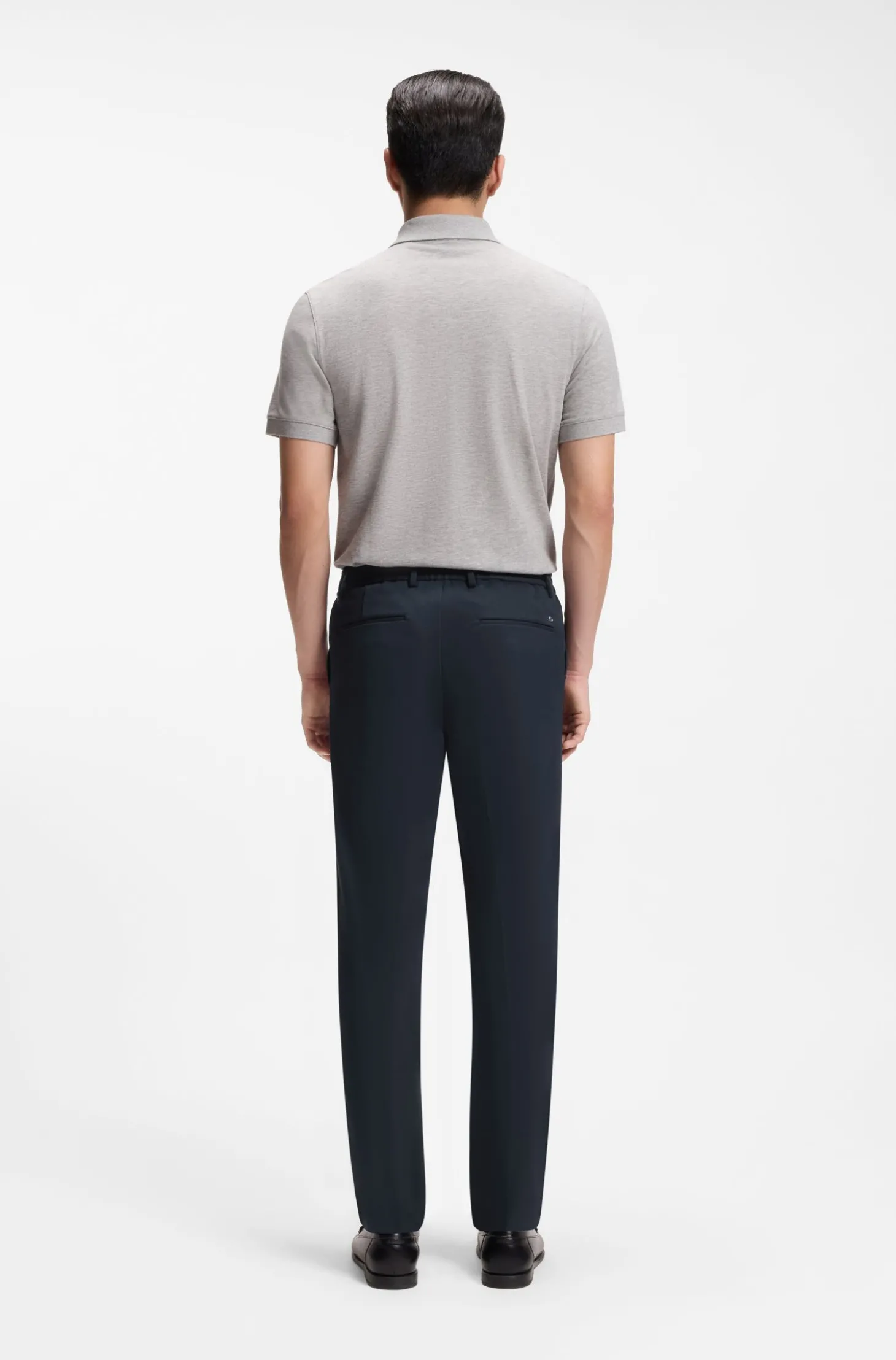 Modern-Fit Hose aus Stretch-Twill