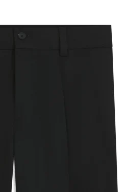 Modern-Fit Hose aus Stretch-Twill mit Bügelfalten