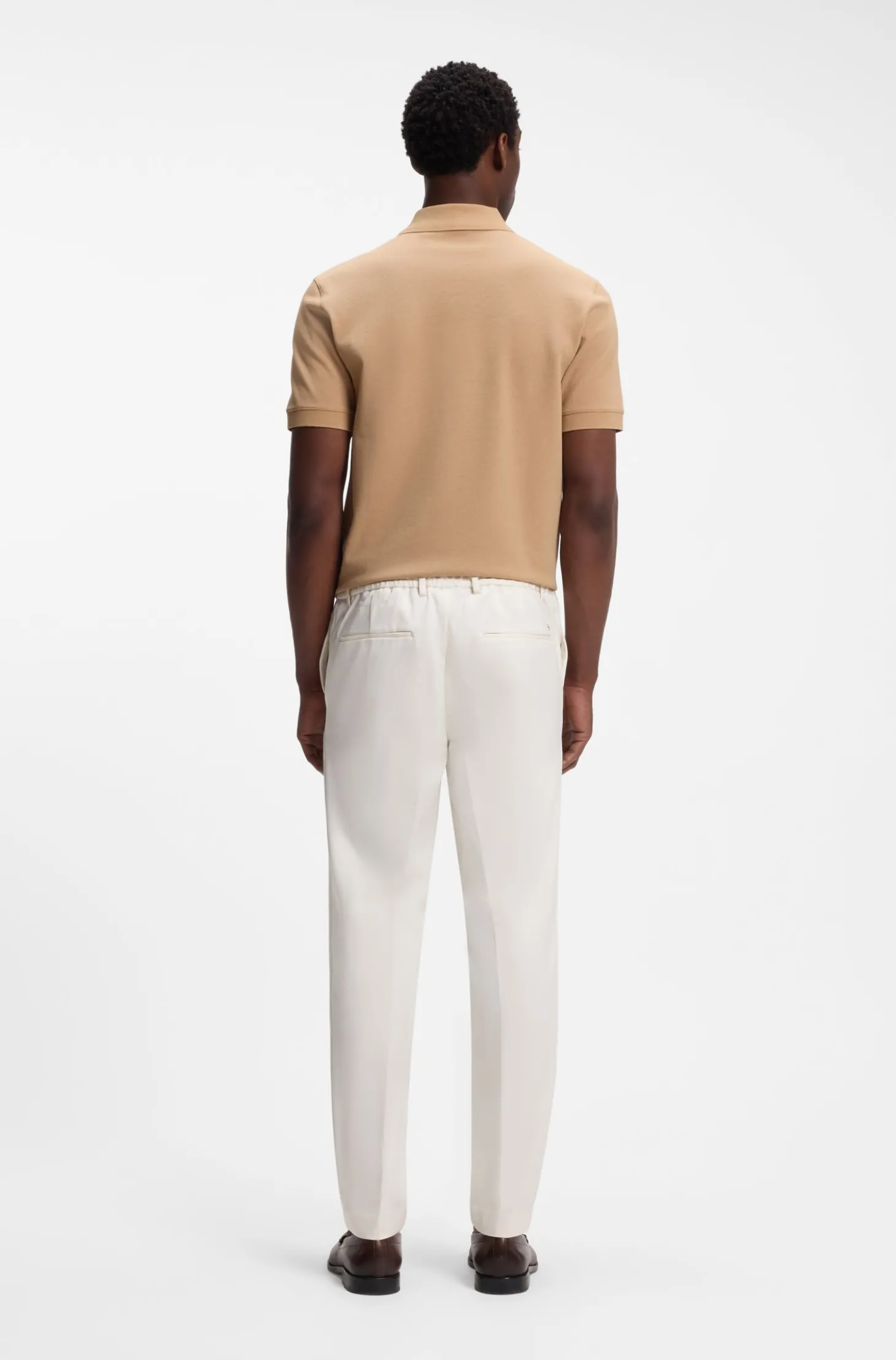 Modern-Fit Hose aus Stretch-Twill