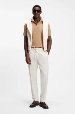 Modern-Fit Hose aus Stretch-Twill