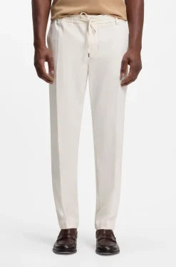 Modern-Fit Hose aus Stretch-Twill