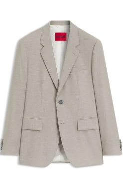Modern-Fit Sakko aus Stretch-Twill
